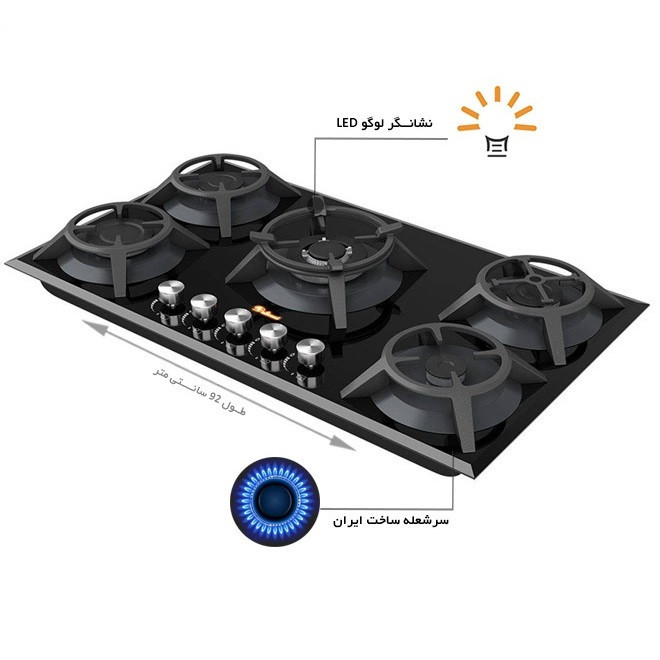 اجاق گاز صفحه ای داتیس مدل DG534