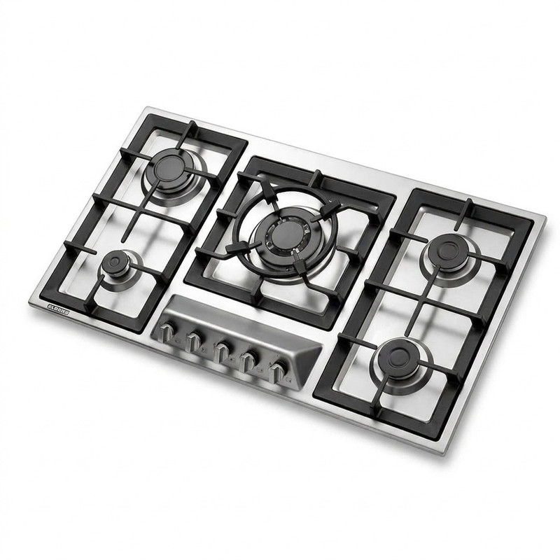 اجاق گاز صفحه‌ای پنج شعله استیل البرز مدل S-5960