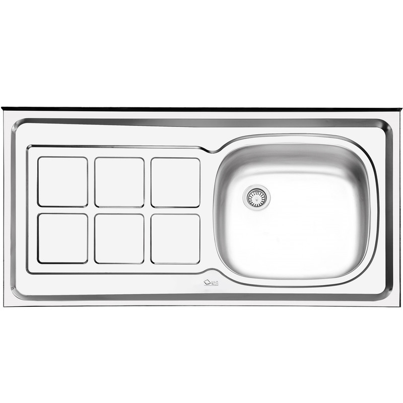 سینک ایلیا استیل مدل 122 روکار