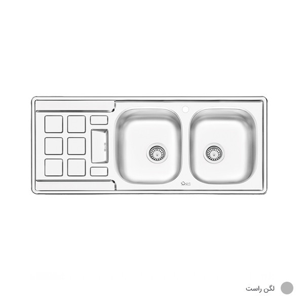 سینک ظرفشویی ایلیا استیل مدل 4021