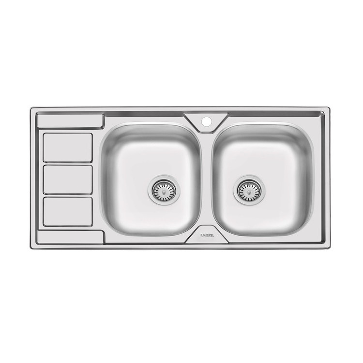 سینک ظرفشویی ایلیا استیل مدل 4051 توکار