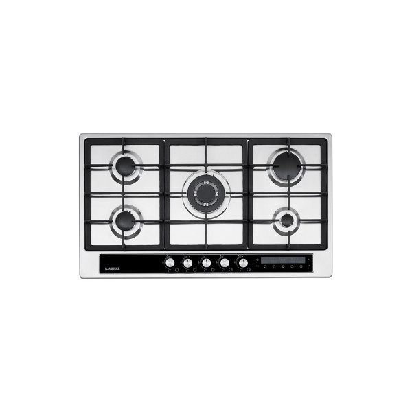 اجاق گاز صفحهای پنج شعله ایلیا استیل مدل S 512 DW